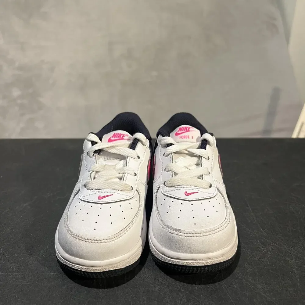 Nike Air Force 1 Shoes Youth Size 7C Low Top CZ1691-109 Kids Sneakers